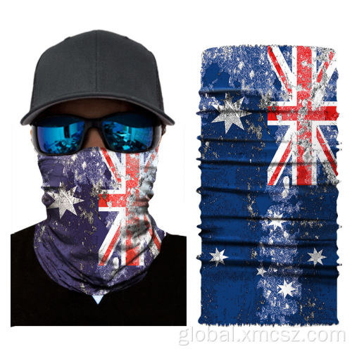 Seamless Neck Warmer usa flag dog bandanas scarf neckerchief Manufactory